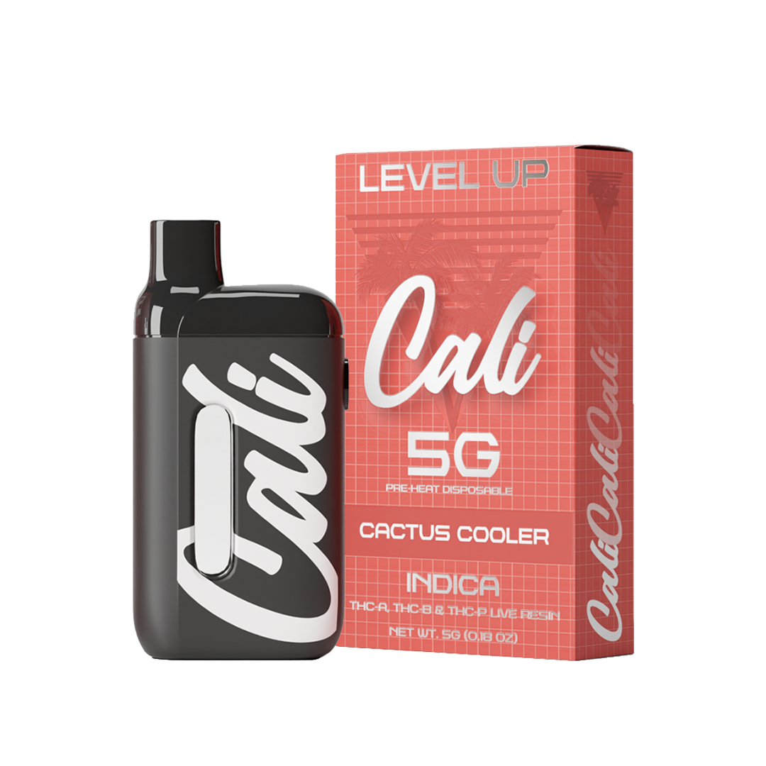 Cactus Cooler THCA Pre-Heat Disposable 5G – Level Up