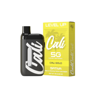 Cali Gold THCA Pre-Heat Disposable 5G – Level Up