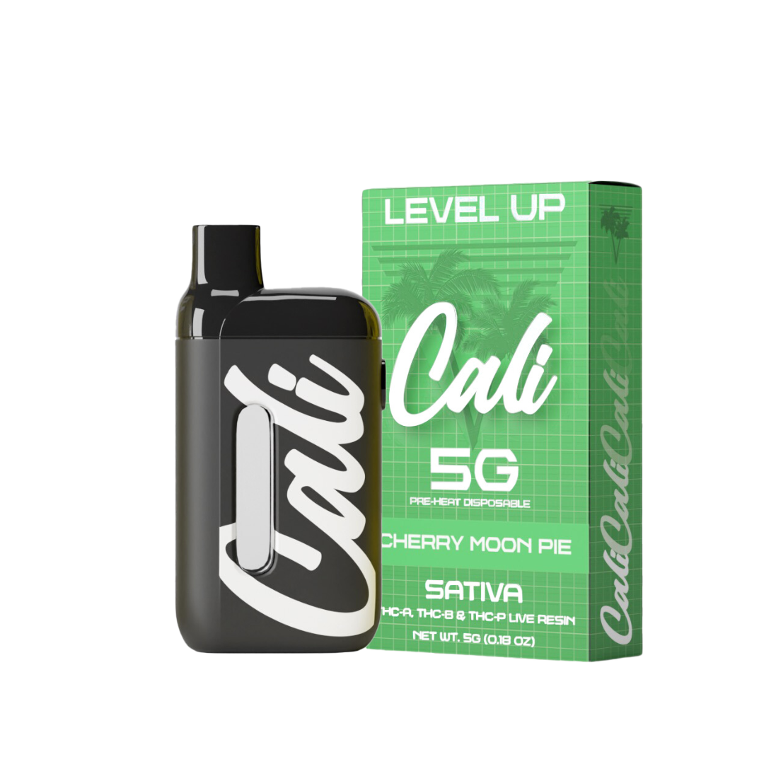 Cherry Moon Pie THCA Pre-Heat Disposable 5G – Level Up