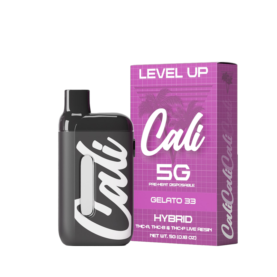 Gelato 33 THCA Pre-Heat Disposable 5G – Level Up