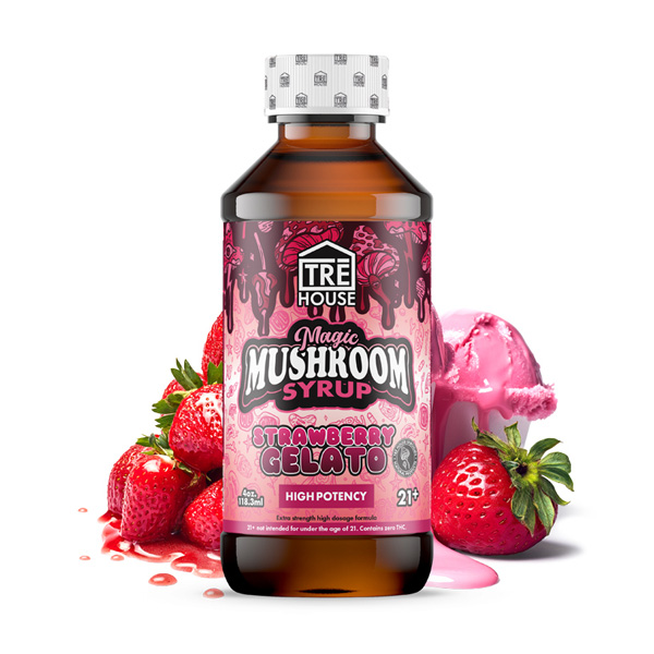 Tre House Magic Mushroom Syrup | (4oz) 1150mg