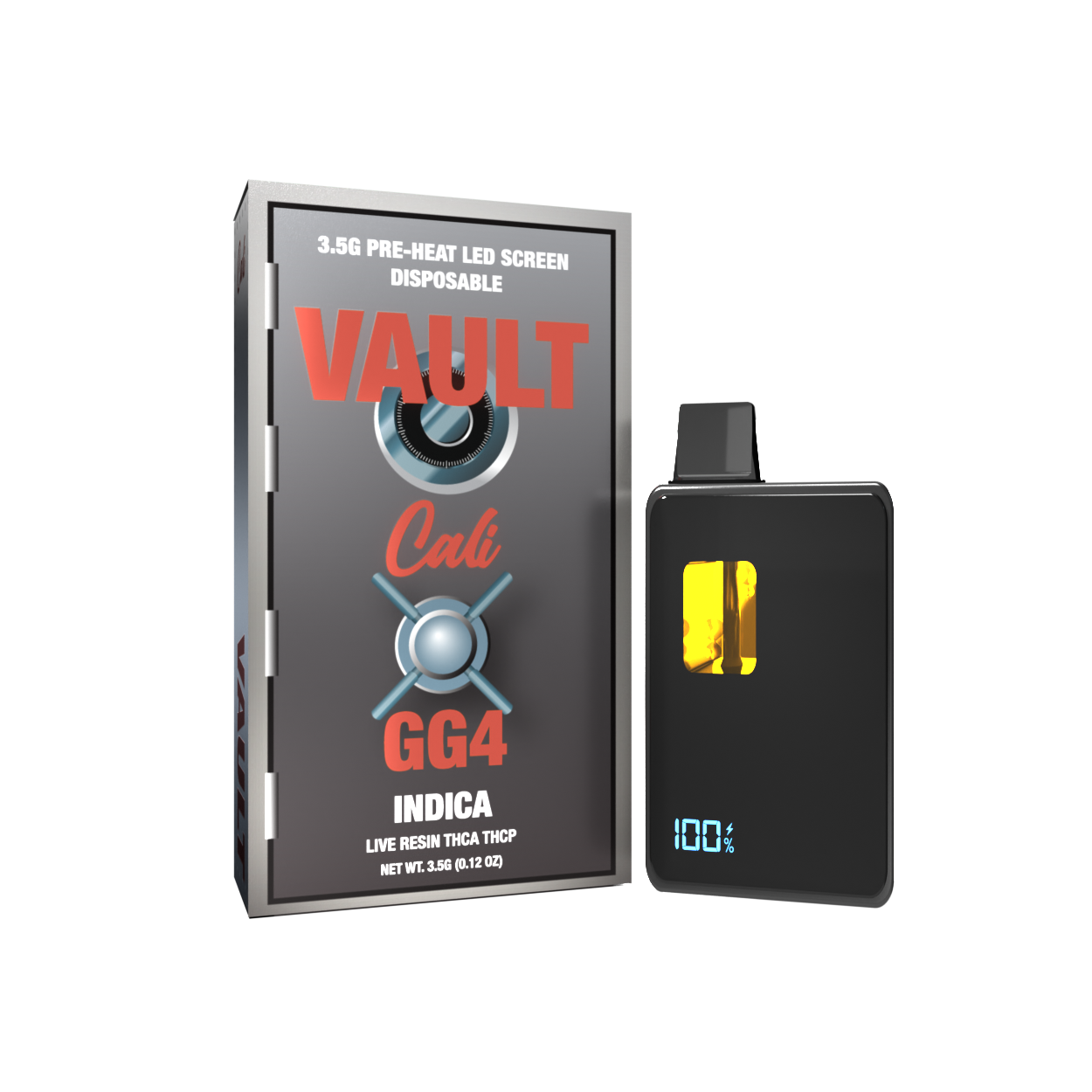 GG4 THCA THCP Disposable 3.5 Gram – Vault