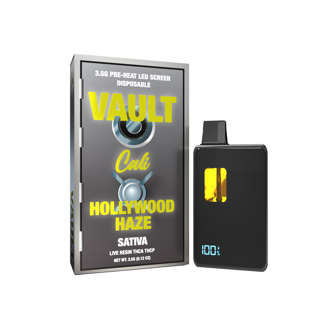 Hollywood Haze THCA THCP Disposable 3.5 Gram – Vault