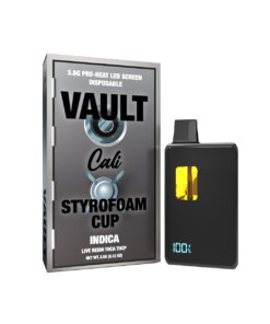 Styrofoam Cup THCA THCP Disposable 3.5 Gram – Vault