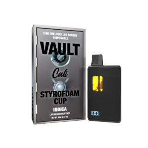 Styrofoam Cup THCA THCP Disposable 3.5 Gram – Vault